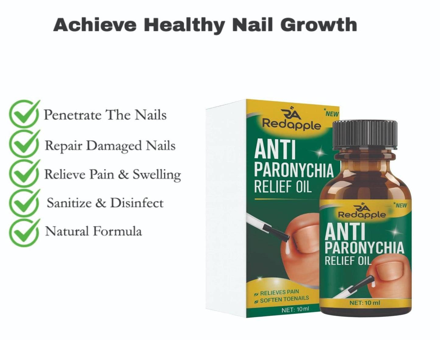 Nail Repair Oil (Anti Paronychia Relief Oil) Pack of 2